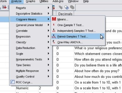 انجام پروژه spss